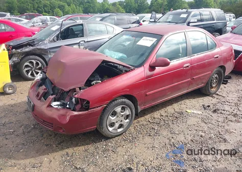 2004 Nissan Sentra 1.8S from USA, damaged, VIN 3N1CB51D14L868512